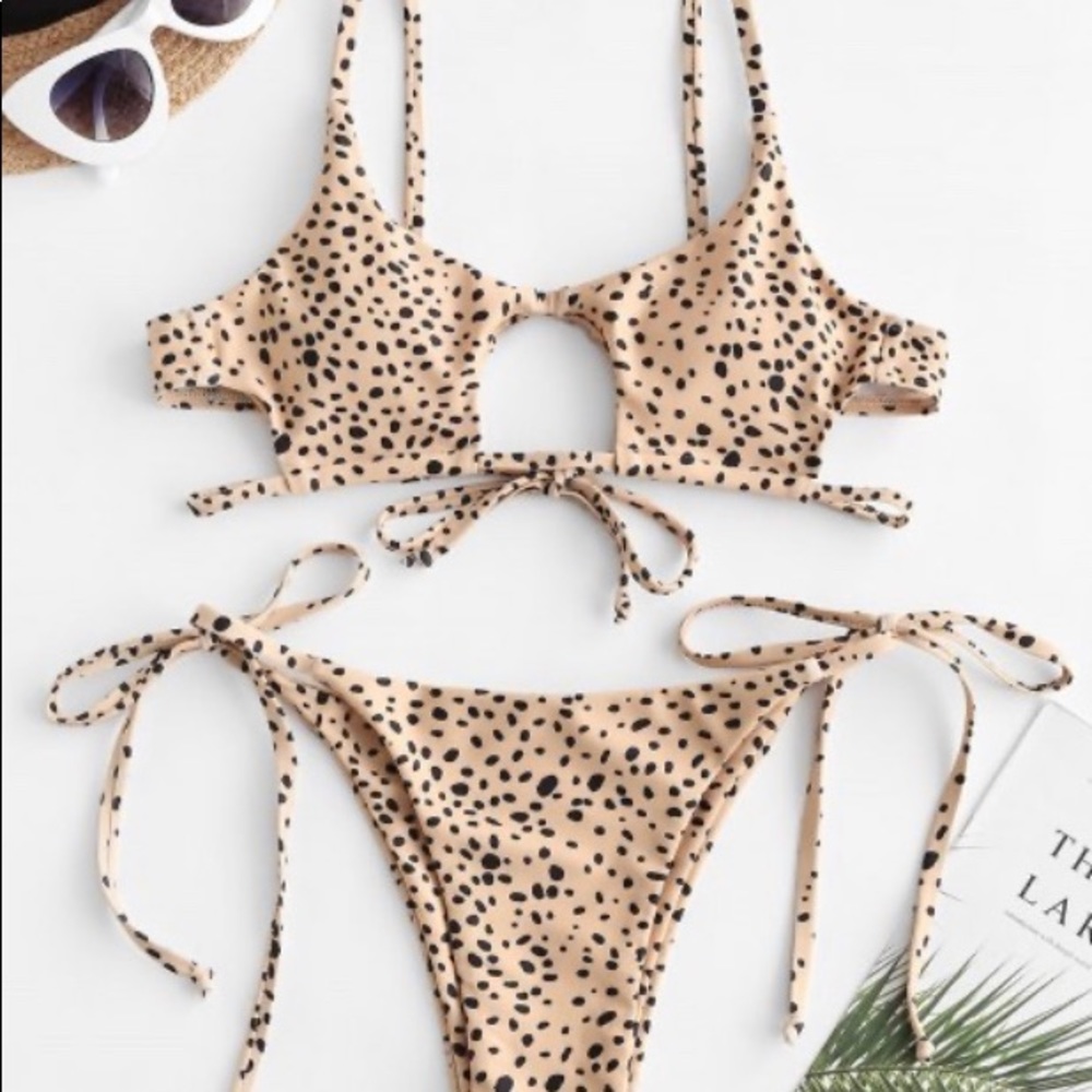 Leopard Print Cheeky Bikini